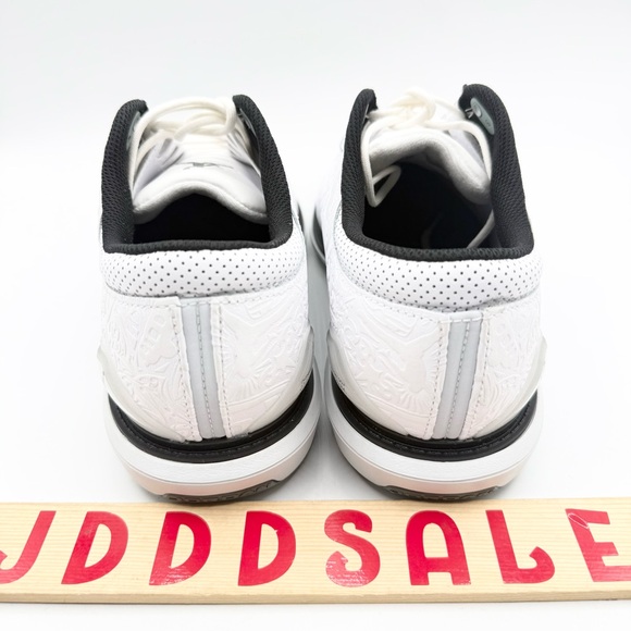 Nike Air Jordan ADG 5 Low White Black Golf Shoes FQ7874-102 Men’s Sz 9.5 NEW main image 9